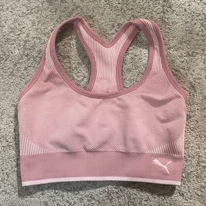 Pink Puma sports bra Size S